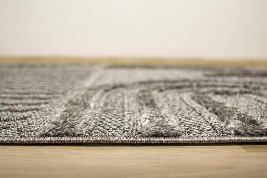 Dywan Amigo 0E560A anthracite Antracyt Półkola