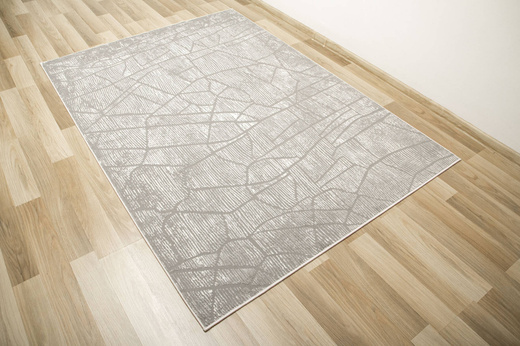 Dywan Opal F438A grey/cream Srebrzysty Szary Krem Tynk