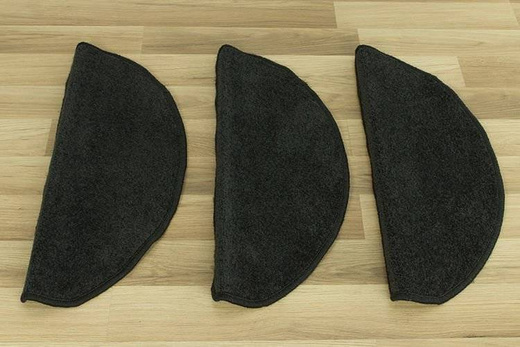 Nakładki na schody półokrągłe dynasty 78 czarny