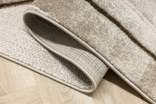 Dywan Agent 40438/870 brown/beig Krem Beż Brąz Półkola