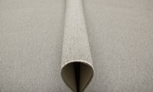 Dywan Płaskotkany Rhodos Szary Karbowane Runo