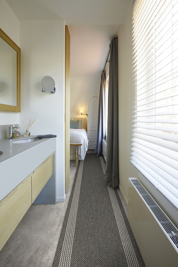 Chodnik Sznurkowy Natura Loper 3427 Grafit Krem Paski szerokość 80 cm