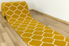 Chodnik luna 502682/89955 koniczyna musztardowa szerokość 70 cm