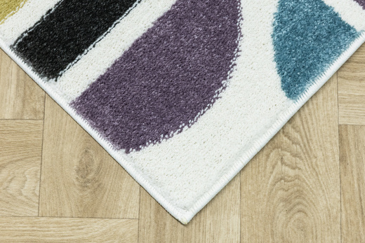 Dywan Dziecięcy Lima M045A rose/blue Krem Fiolet Półkola