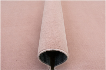 Dywan Plush Rosa Antypoślizgowy Pudrowy Róż Rabbit