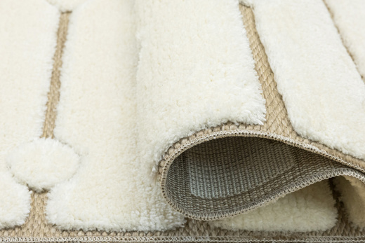 Dywan Shaggy Lula Soft IM49A Krem Beż Kropki