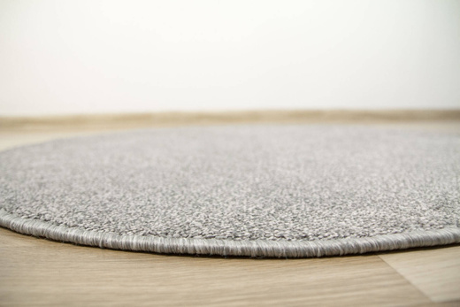 Okrągły Dywan Eternity 75 Stalowy Szary
