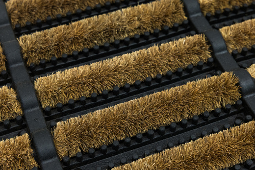 Antypoślizgowa Wycieraczka Druciana 004 Kokosowa