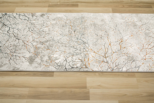 Chodnik Maya PR336M multi orange Drzewo szerokość 70 cm