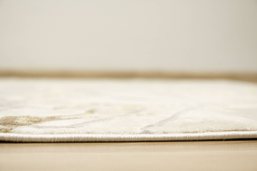 Dywan Elisa PF40A Brown Gold Beżowy Złoty Plastry Miodu