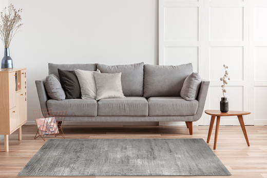 Dywan Nantes NT210G Grey/Grey Szary Krem Ornament