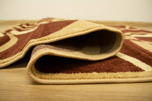 Dywan Nowoczesny Sapphire F06/13 Pasy Beż Krem Brąz