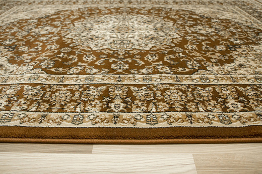 Dywan Super Rose 3619A brown/brown Ornament Brąz Beż Krem