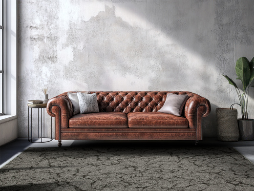 Wykładzina Marble 75 Ciemny Szary Czarny Marmur szerokość 4 m