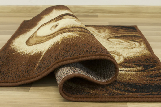 Makata Serce Pana Jezusa Brąz Beż