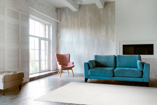 Dywan Shaggy Dreamland 60 Krem na filcu