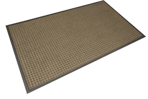 Antypoślizgowa Wycieraczka Duo Kwadrat Brąz