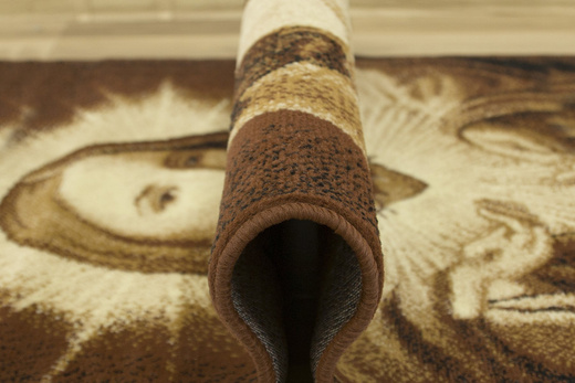 Makata Serce Pana Jezusa Brąz Beż