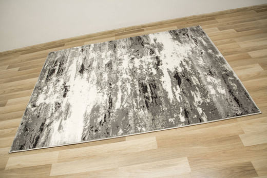 Dywan Victoria 8815B grey/l.grey Szary Czarny Krem Beton