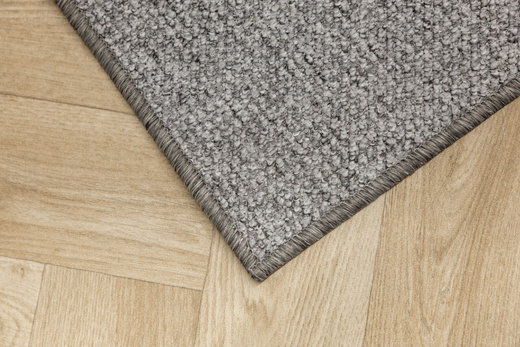 Wykładzina Pętelkowa Luton 75 Szary Grafit Melanż szerokość 4 m