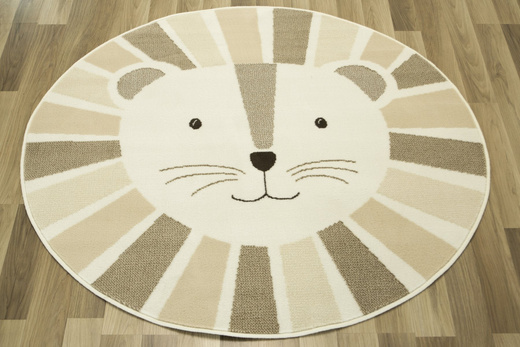 Okrągły Dywan 534326/97933 creme Lew Beż Krem