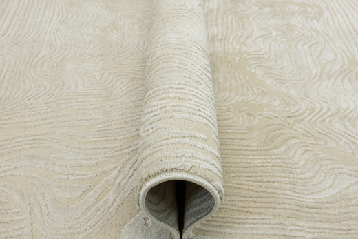 Dywan Misha J111A beige/beige Beżowy Linie Fale