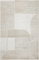 Dywan Matara N745A white/l.beige Beż Krem Kaszmir Geometria Półkola