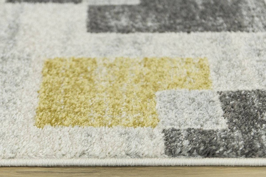 Chodnik Emily 2329A yellow/bone szerokość 80 cm