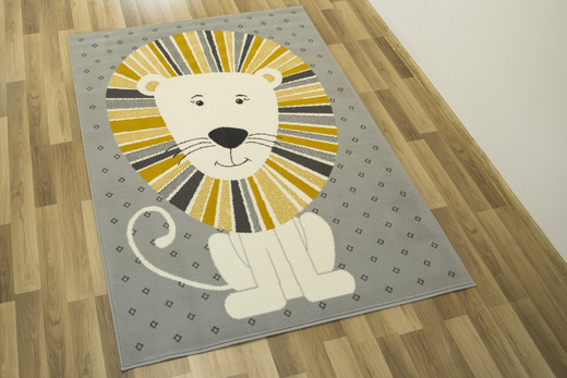 Dywan Kids 534212/89945 mous/mu Musztardowy Szary LEW