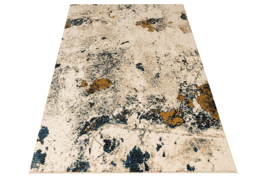 Wełniany Dywan Isfahan Clario Krem Marmur Terrazzo Beż