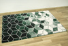 Dywan Diamond K4432Z green Butelkowa Zieleń Romby Bryły