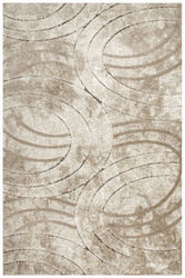 Dywan Fashion 32006/120 Koła Elipsy Krem Beż