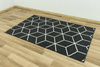 Antypoślizgowy Dywan Cubes 29 Ciemny Szary Grafit 