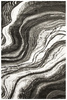 Dywan Amelia B194B grey/black Szary Czarny Tafla Marmuru