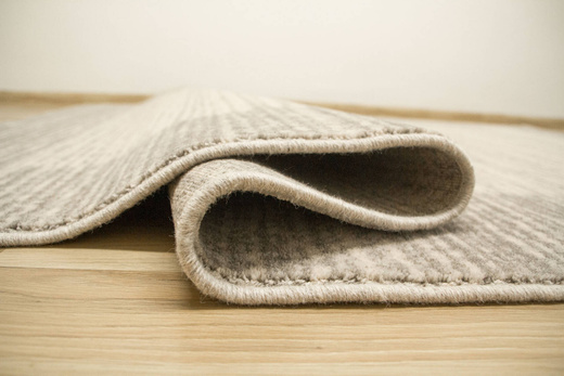 Wełniany Dywan Isfahan-M Cyryna Popielaty Ramka