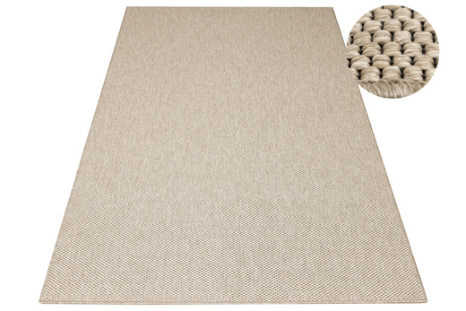 Dywan Pętelkowy Pętelkowa Natura 3412 Beż Krem Płaski Splot