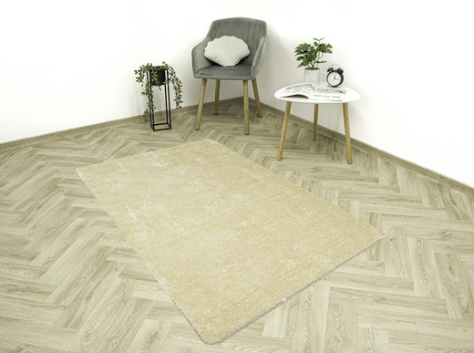 Dywan Shaggy Antypoślizgowy Malmo Beż