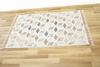 Dywan 156A l.blue/l.grey Monaco Szary Niebieski Krem 3D Frędzelki
