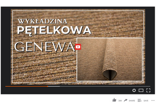 Dywan Pętelkowy Genewa 91 Beż Brąz Melanż Gruby Splot Prążki