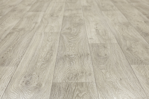 Wykładzina PCV Olympic Akron 10 Szare Deski szerokość 2,5 m