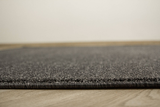 Wykładzina Burton 78 Szary Srebrzysty Czarny Melanż szerokość 4 m