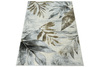 Dywan Ponte N852A l.grey/cream Brąz Szary Listki