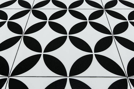 Wykładzina PCV Bubblegum Magali 096 czarna szerokość 2 m