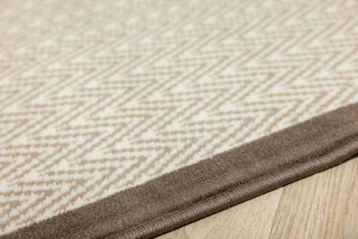 Chodnik Luna 503236/97944 Choco Jodełka Beż szerokość 70 cm