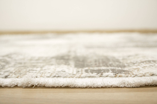 Owalny Dywan 167 d.vizion/gold OW Szary Krem Beż Marmur