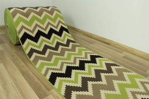 Chodnik luna 503406/67955 zygzak szerokość 90 cm