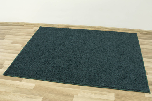 Miękki Gęsty Dywan Phuket 40 Butelkowa Zieleń Shaggy