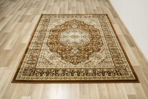 Dywan Super Rose 3619A brown/brown Ornament Brąz Beż Krem