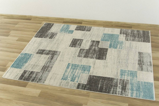 Dywan EMILY 2340A turkus/bone