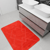 Dywanik Łazienkowy Antypoślizgowy Moreno Red Czerwony Romby